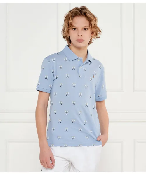 

Футболка поло Regular fit Polo Ralph Lauren, синий