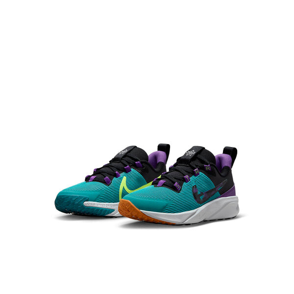 Кроссовки star runner 4 se shoes 'teal black purple cosmos' Nike, мультиколор — фото 3