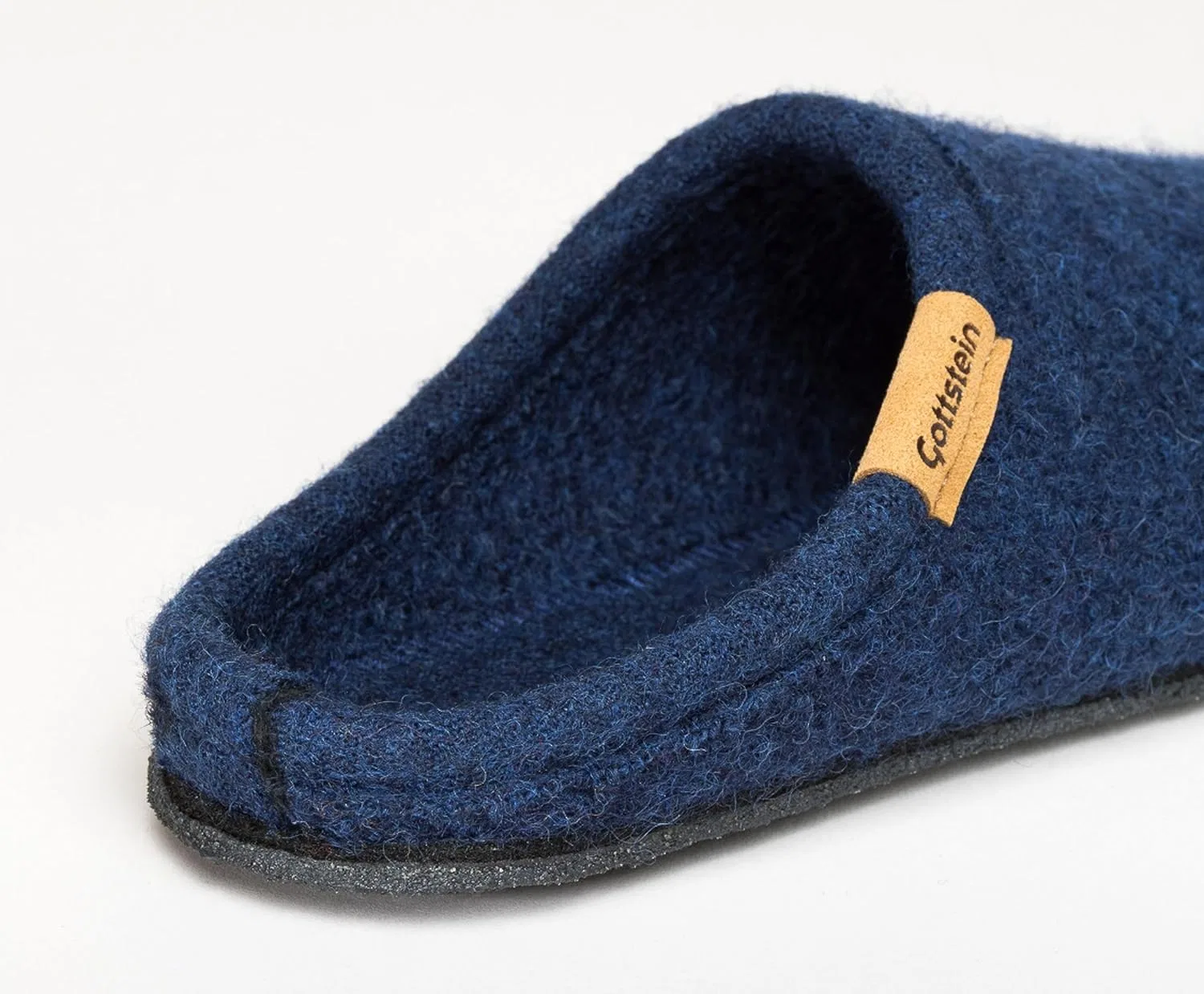 Тапочки войлочные из овечьей шерсти Gottstein Alpine Light, Ink Blue — фото 4