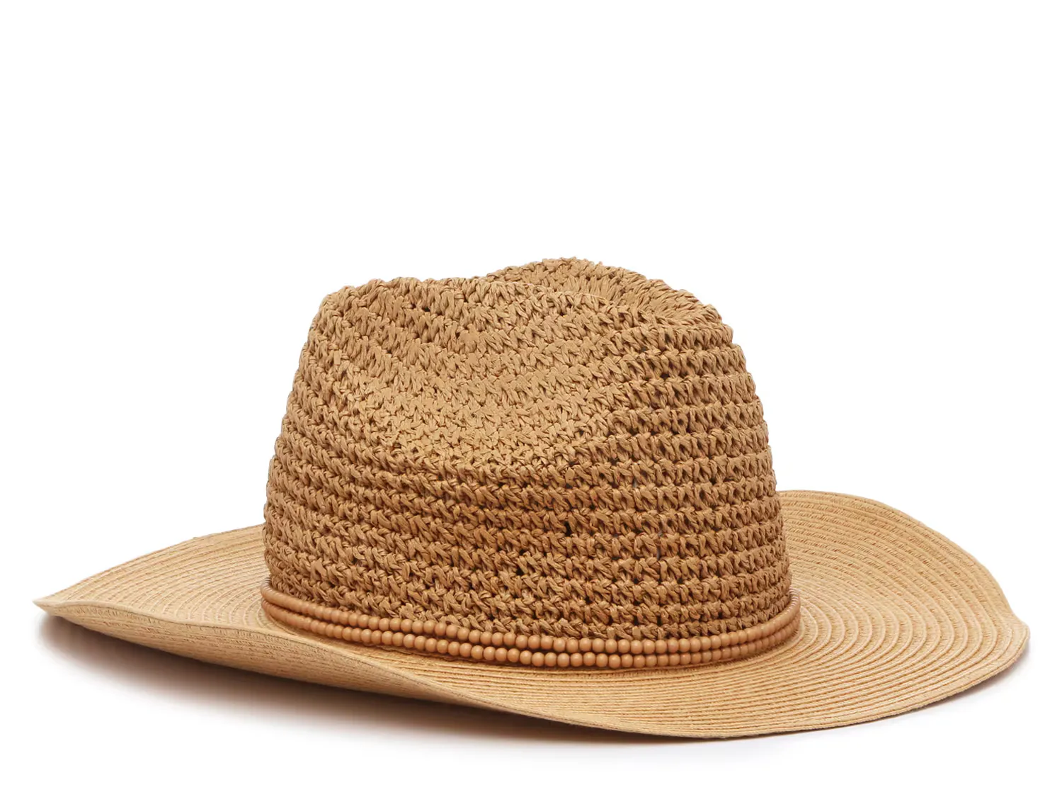

Шляпа Beaded Cowboy Hat Crown Vintage, цвет tan