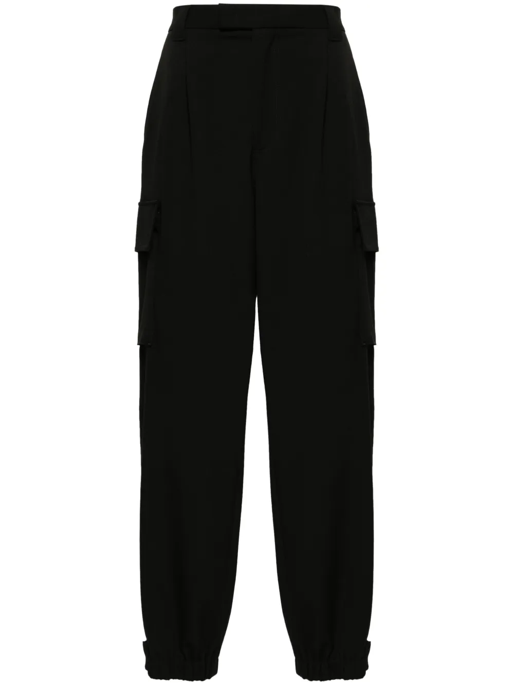 

Зауженные брюки карго EMPORIO ARMANI, черный