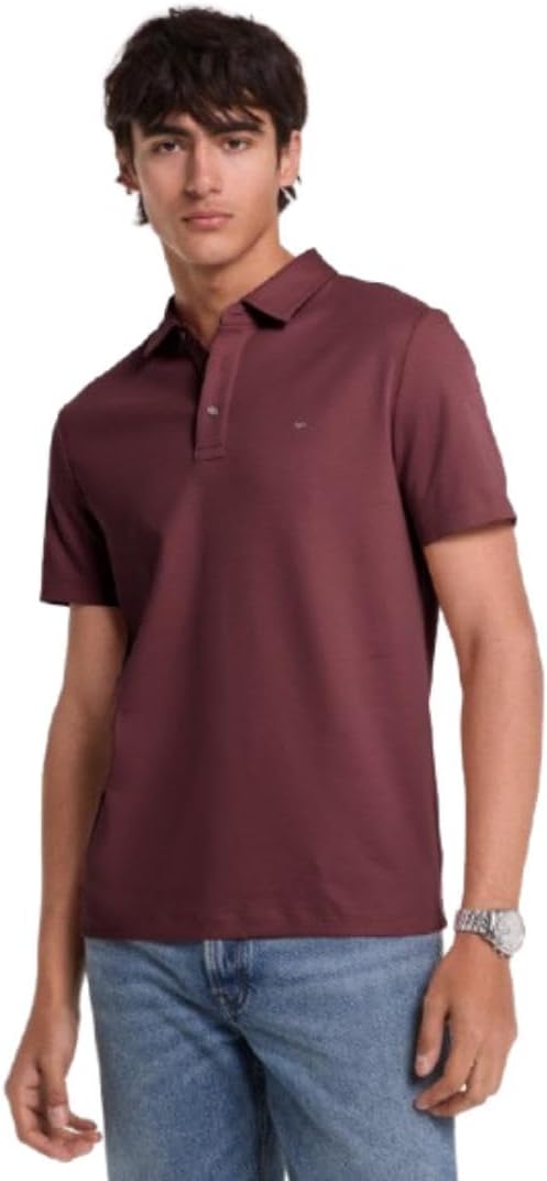 

Michael Kors мужская футболка-поло Sleek Mk, Oxblood