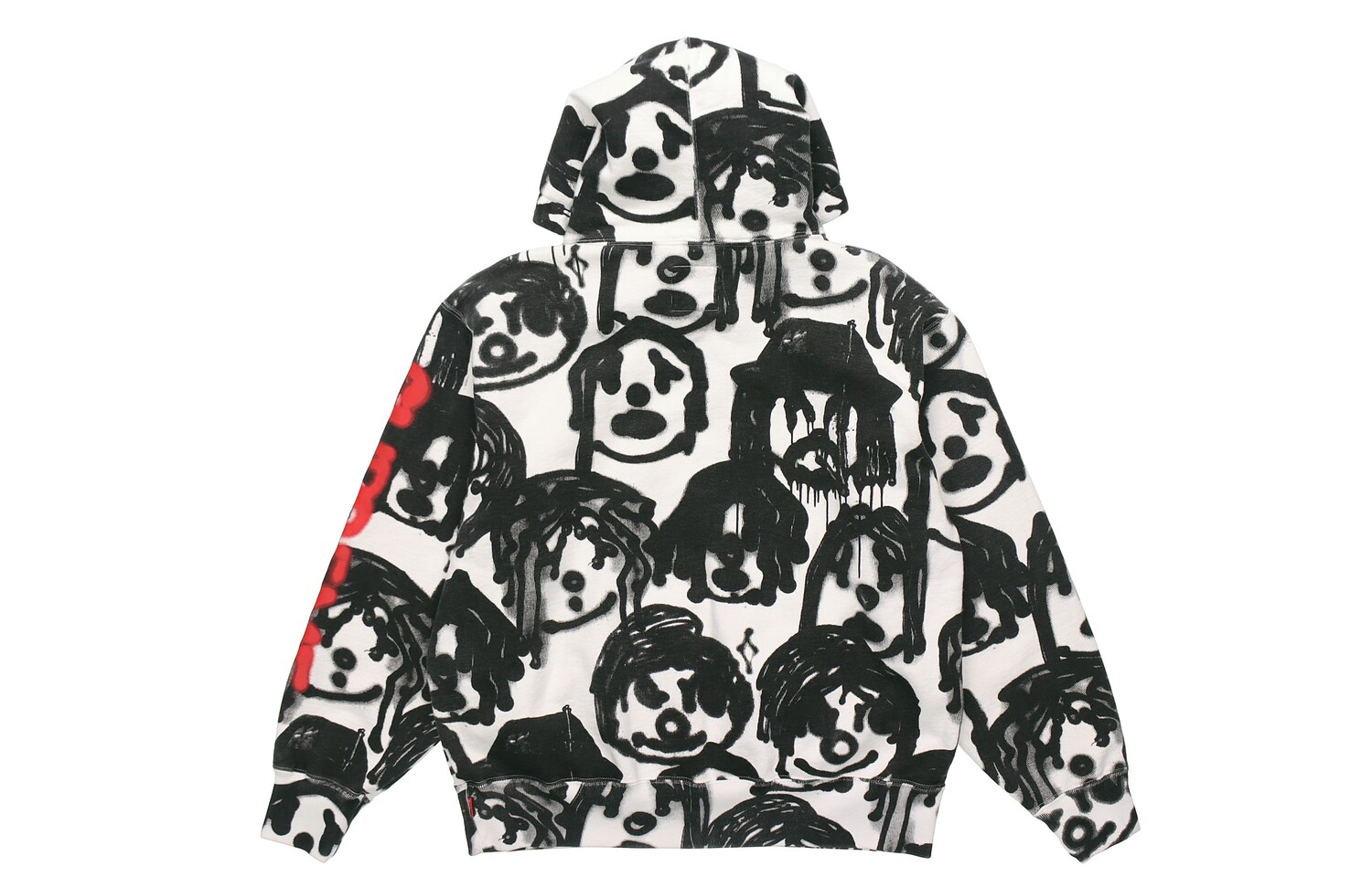 Свитшот Yohji Yamamoto X Co-branded Collection унисекс Supreme, белый — фото 2