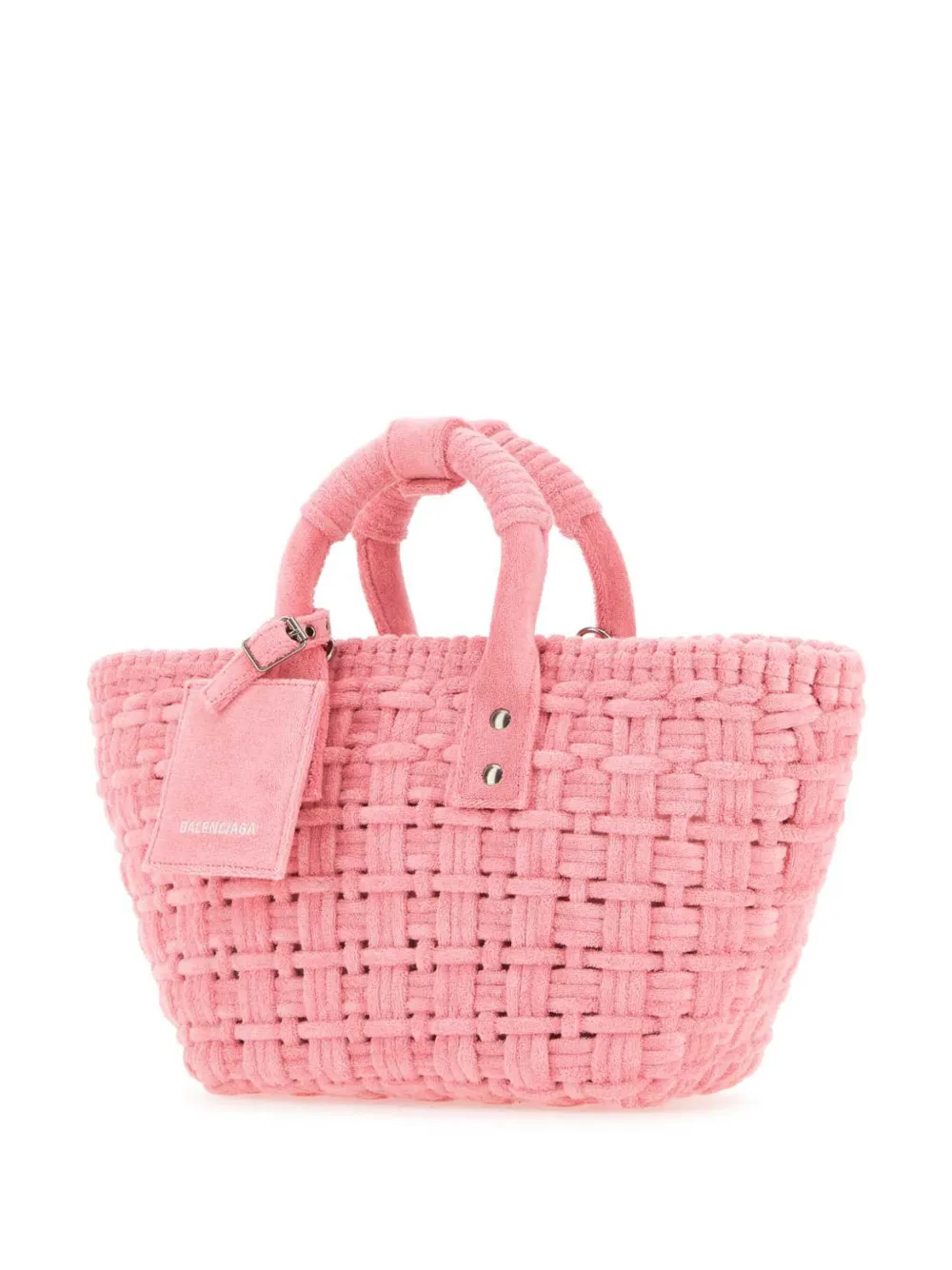 Сумка-тоут Bistro XS Basket BALENCIAGA, розовый — фото 3
