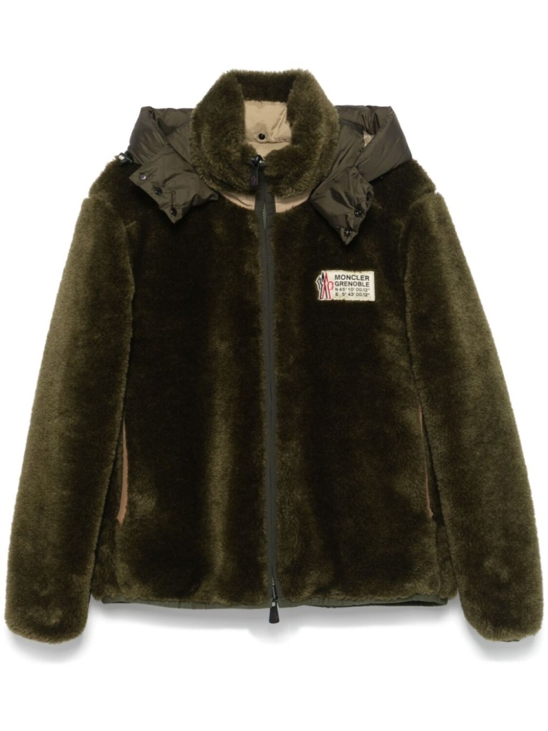 

Пуховик Wengi Moncler Grenoble, зеленый