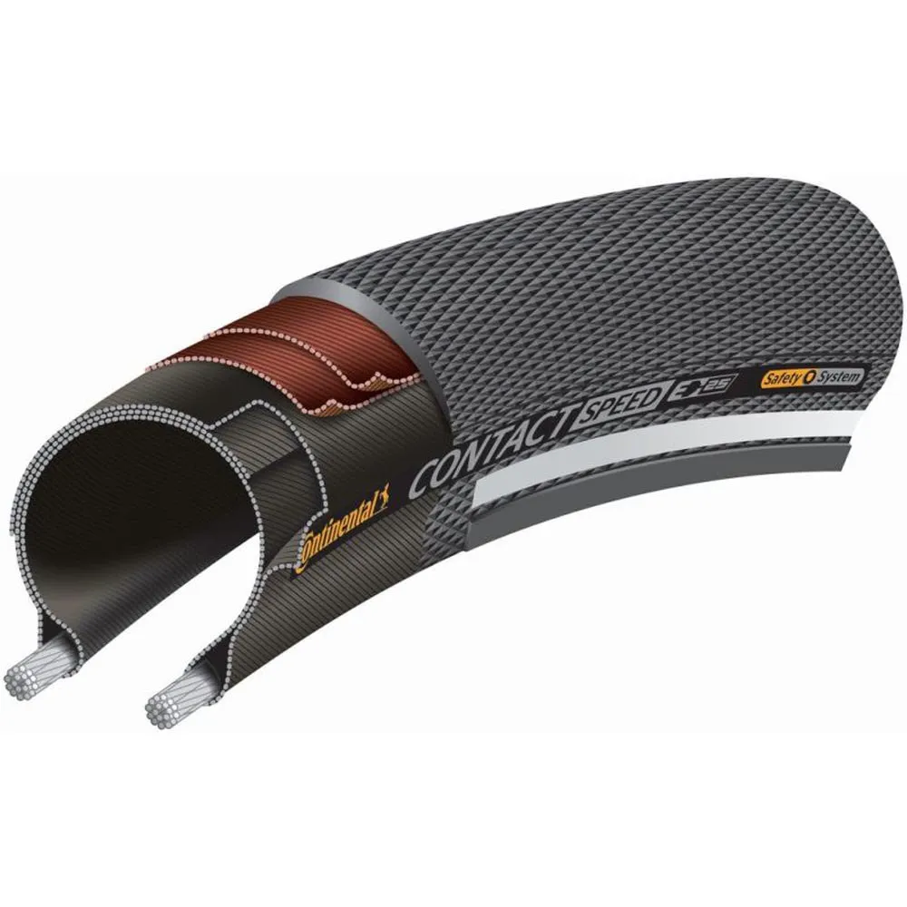

Жесткая городская шина Continental Contact Speed Reflective 26´´ x 2.00, черный