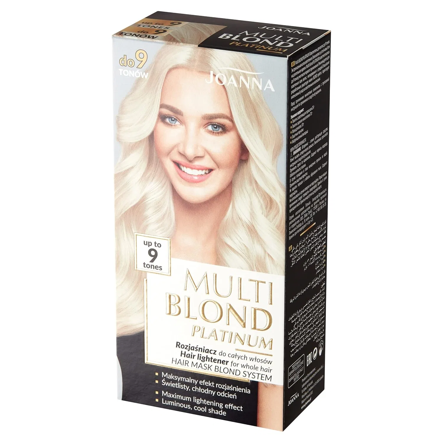 Осветлитель для волос «Multi Blond Platinum» от Joanna Professional Joanna, Brightens Hair By 9 Tones — фото 3