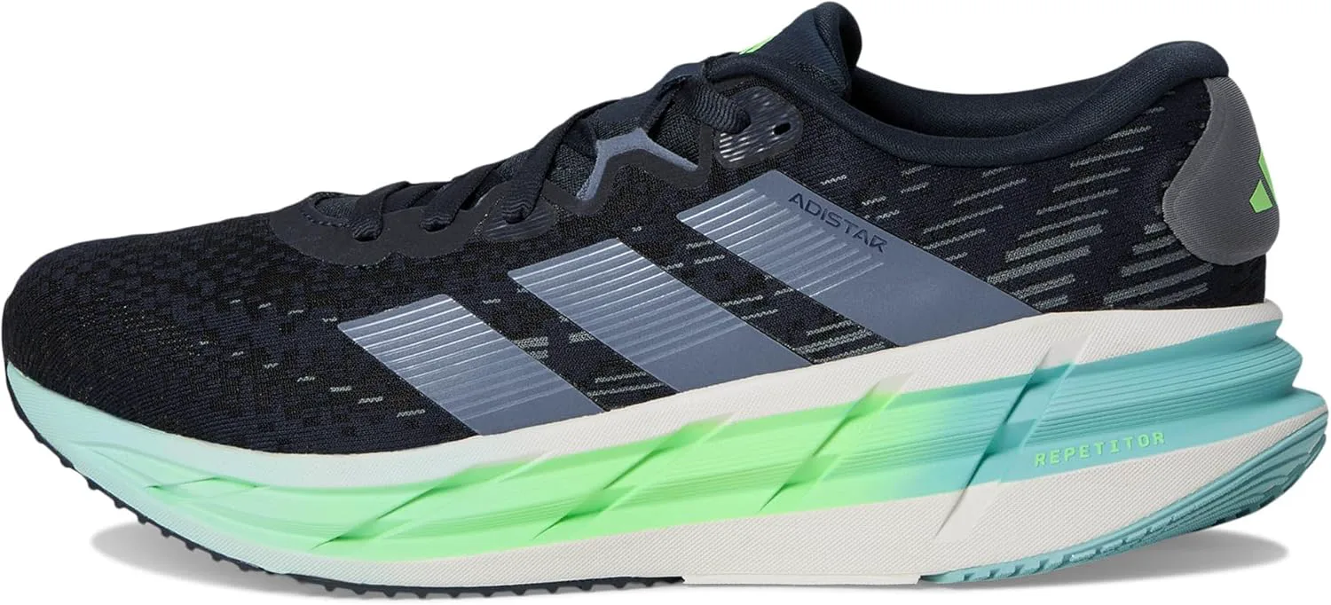 Мужские кроссовки для бега Adidas Adistar 4 - черные — фото 4