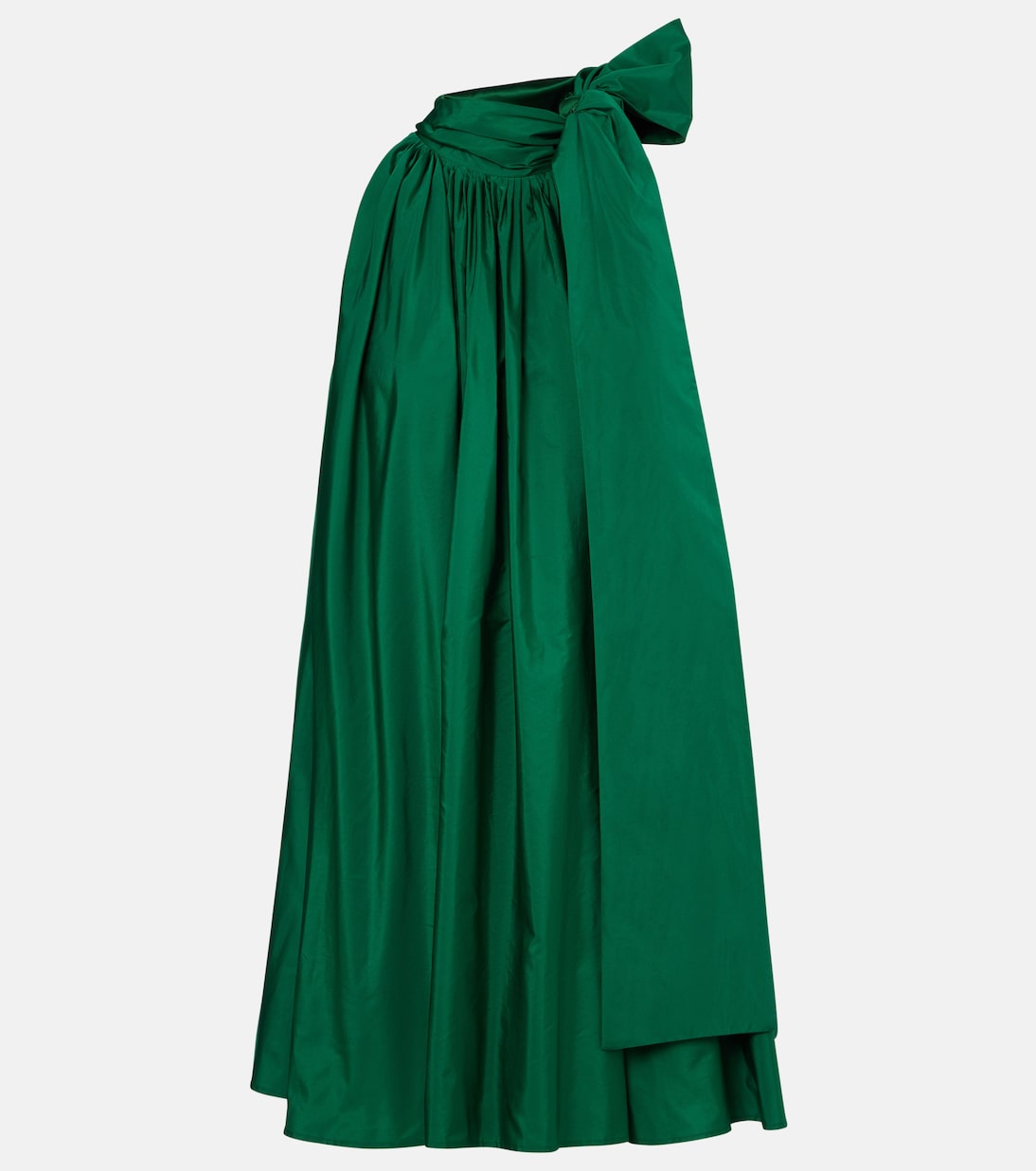 

Мини-платье Beber из тафты с воротником-халтером Max Mara, Smeraldo