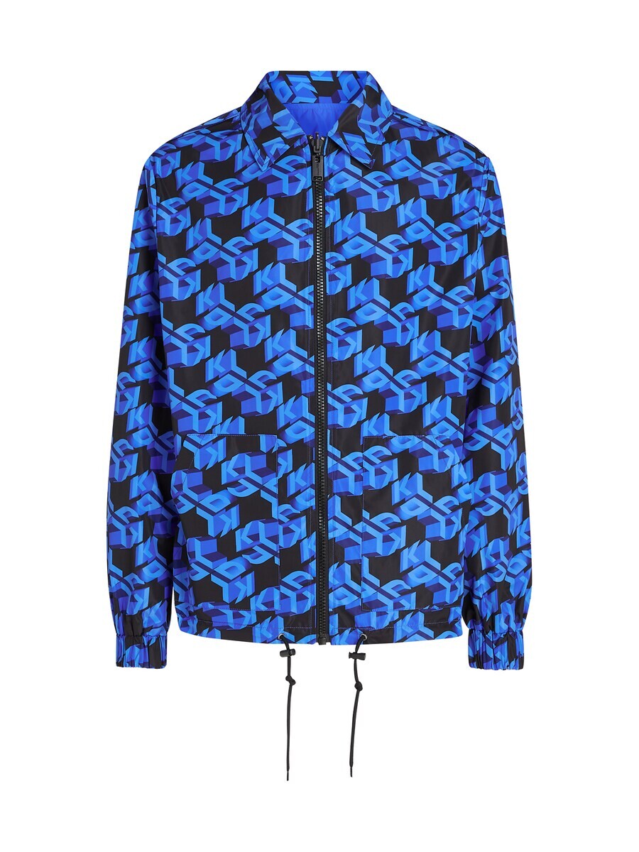 

Межсезонная куртка Karl Lagerfeld Jeans, голубовато-черный