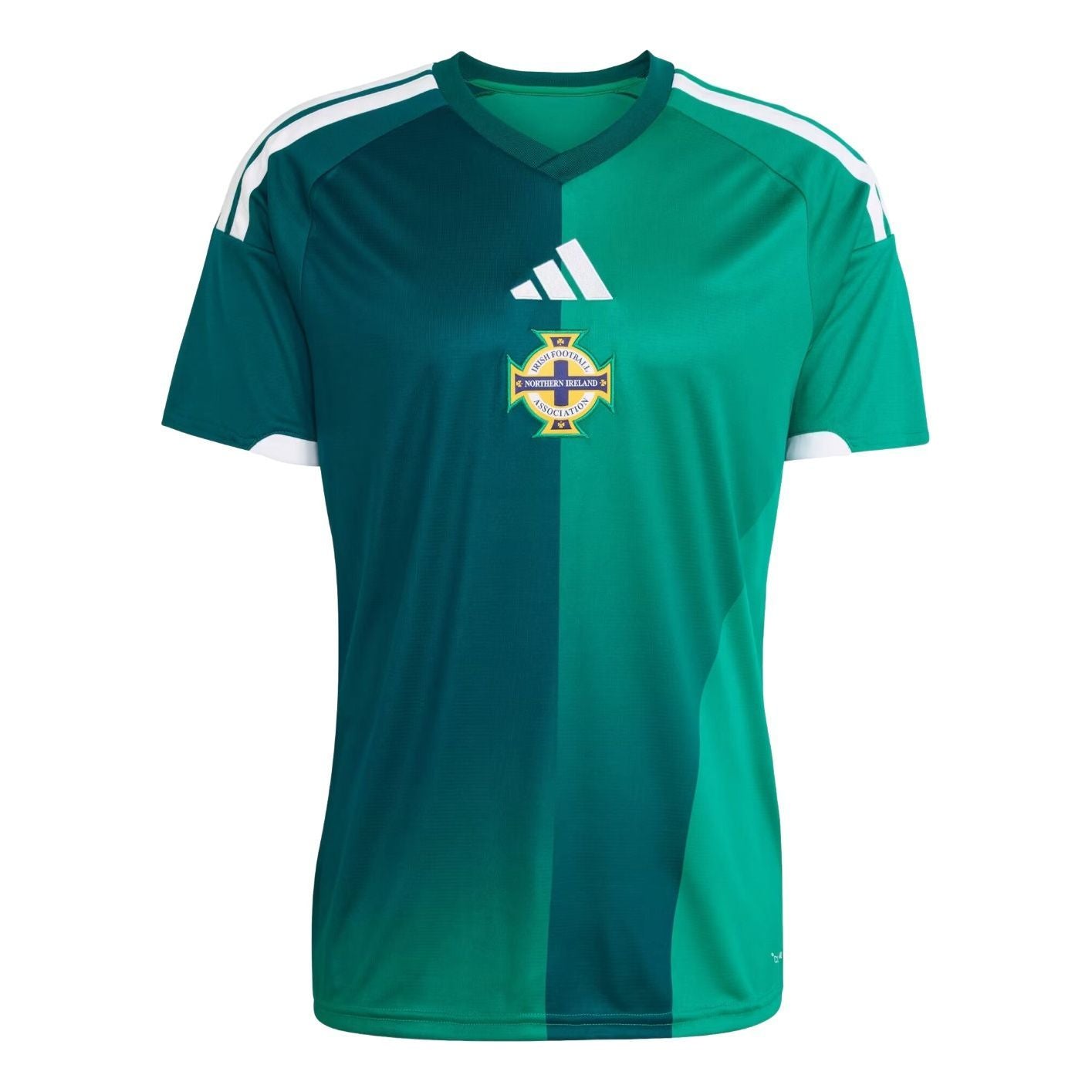 Домашняя футболка сборной Северной Ирландии adidas, размер 26, цвет «Glory Green White»