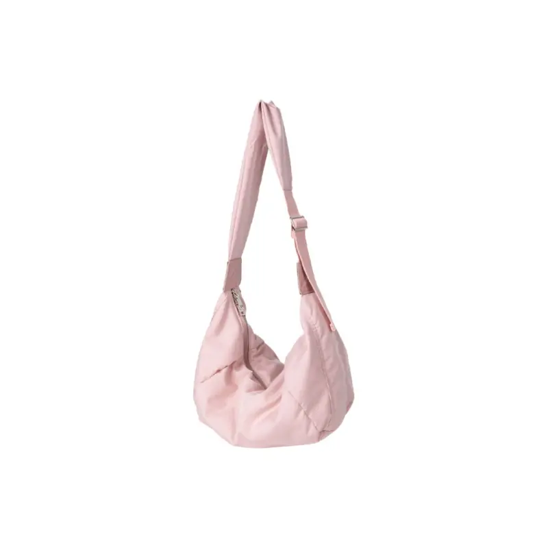

HAWA Нейлоновая унисекс сумка через плечо розовая голубая абрикосовая, Pink