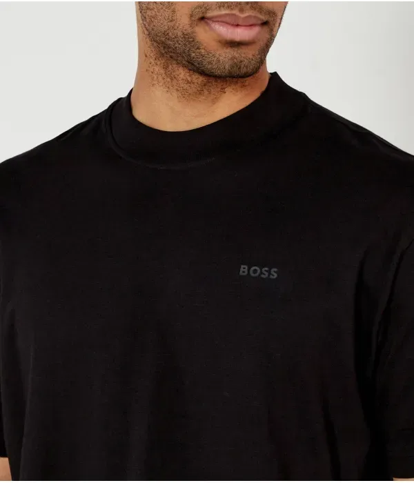 Футболка Te_numbers loose fit Boss Orange, черный — фото 4