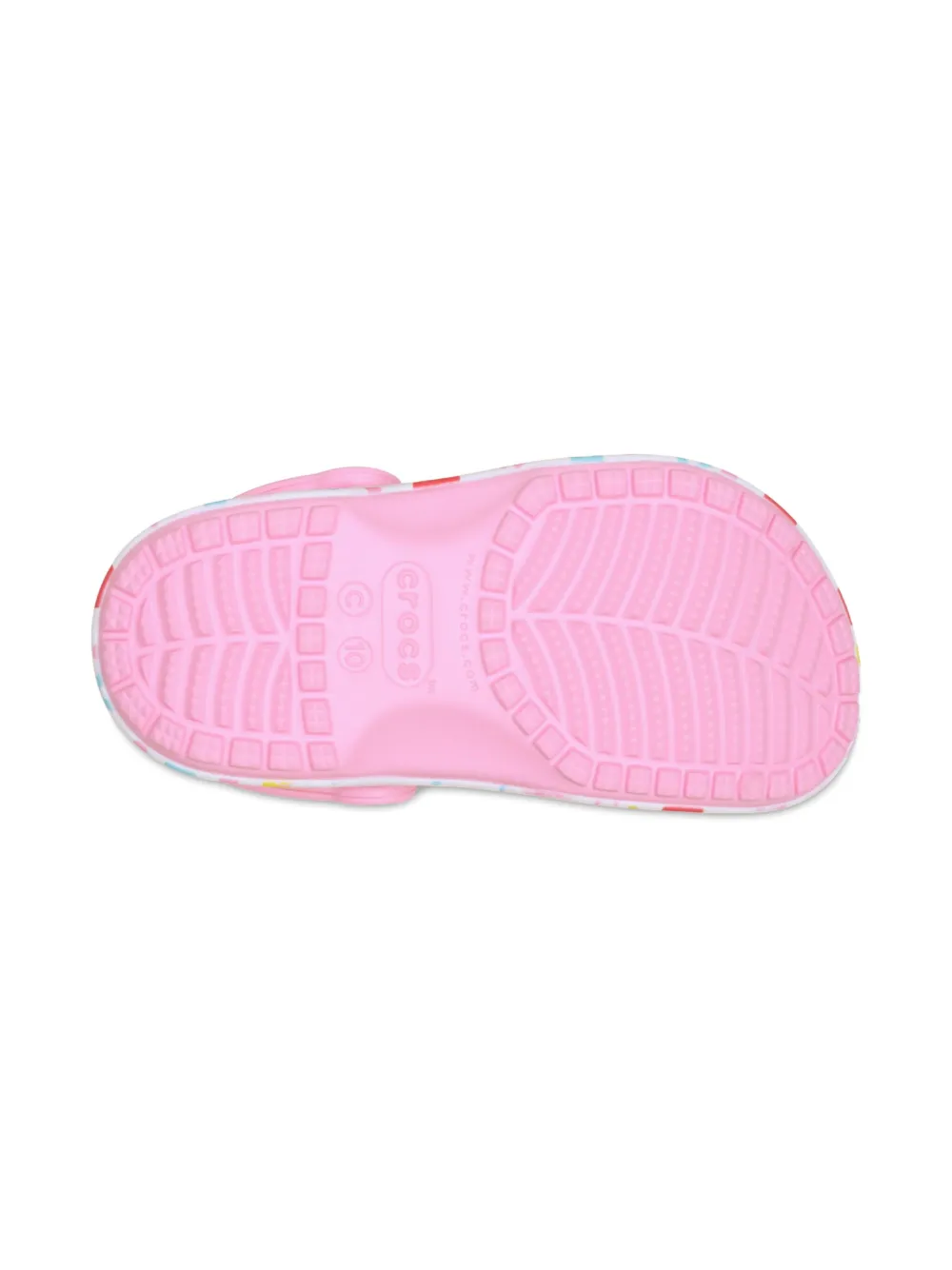 Клоги Minnie из коллаборации с Mickey Friends Crocs Kids, розовый — фото 4