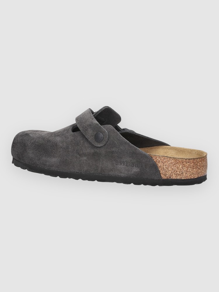 Сандалии Birkenstock Boston Suede Leather Sandalen, velvet grey — фото 2