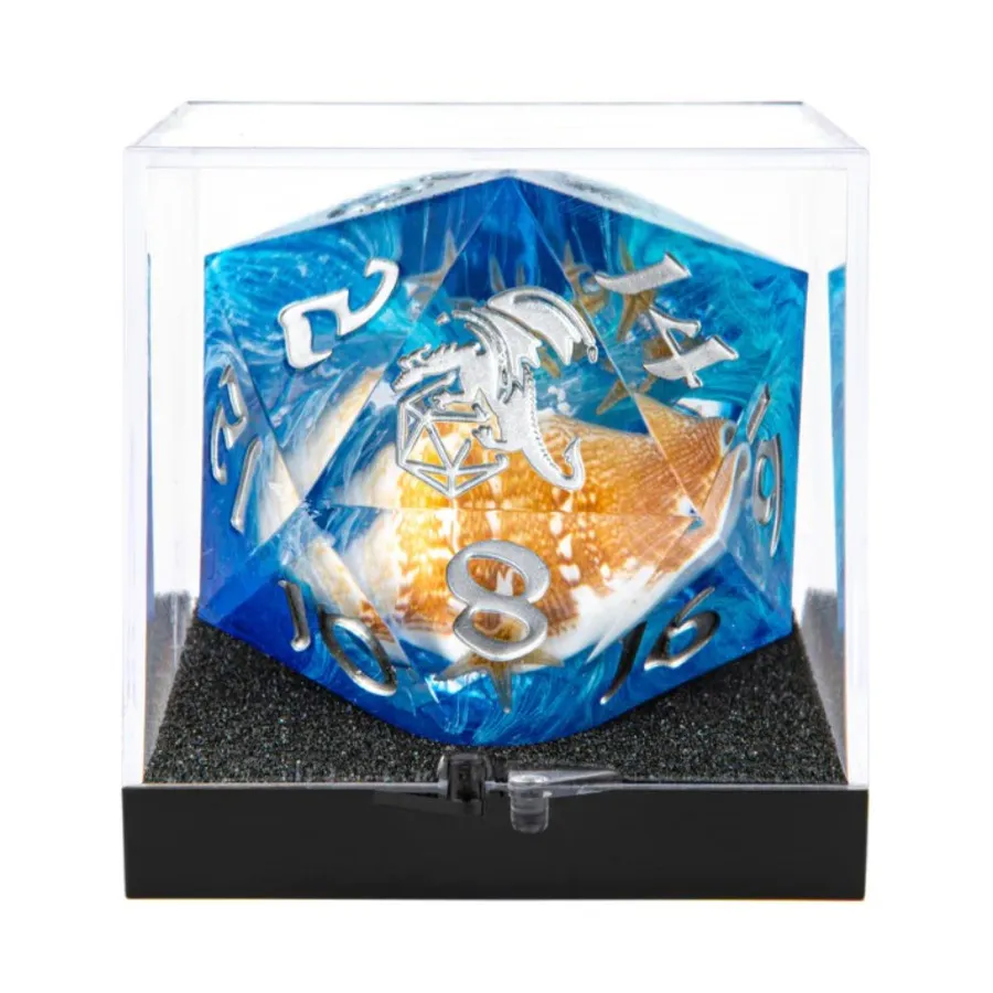 

55мм d20 - Морская улитка, Dice & Accessories (HYMGHO Dice)