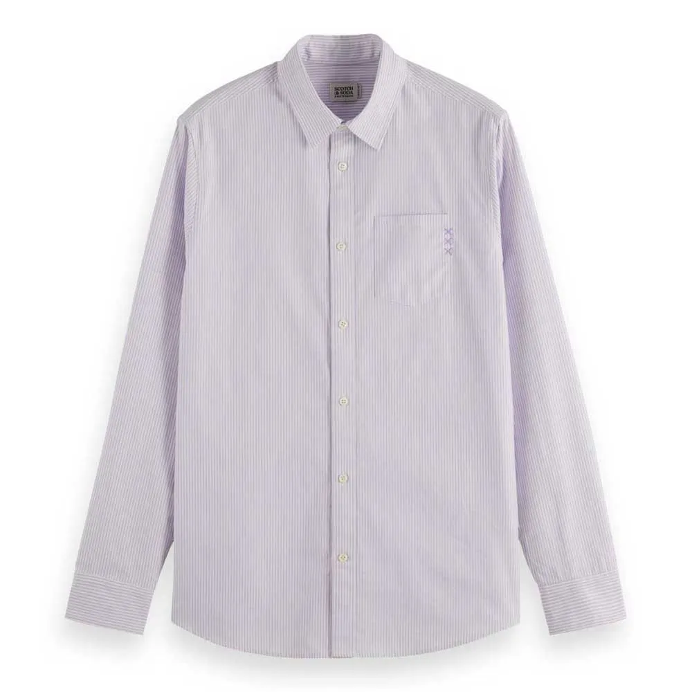 

Рубашка Scotch & Soda 180020 Regular Fit, фиолетовый