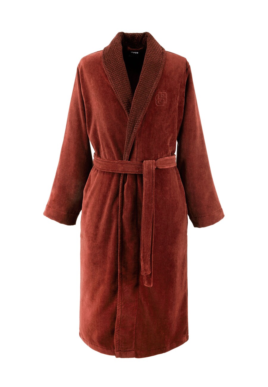 

Халат BOSS Long Bathrobe, темно-красный