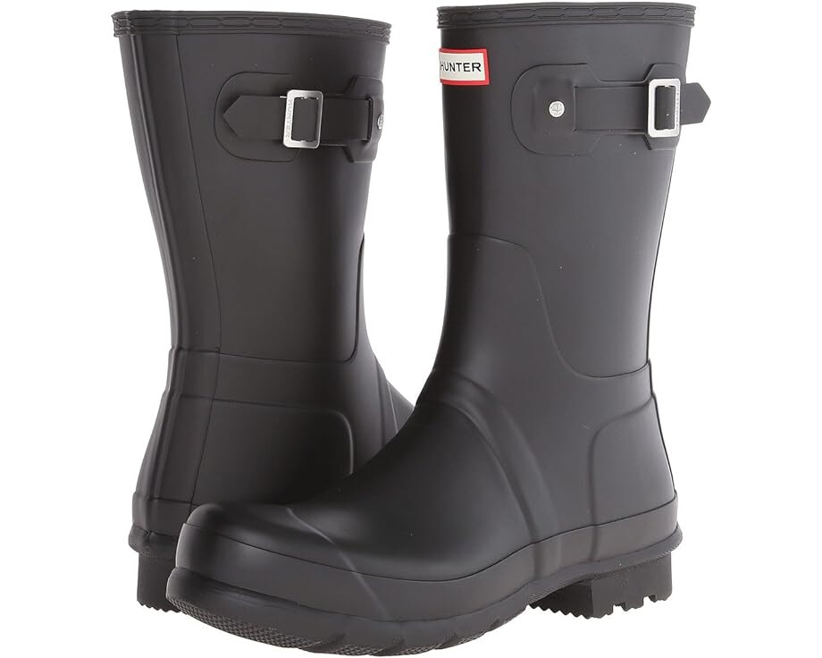 

Ботинки Hunter Original Short Rain, черный