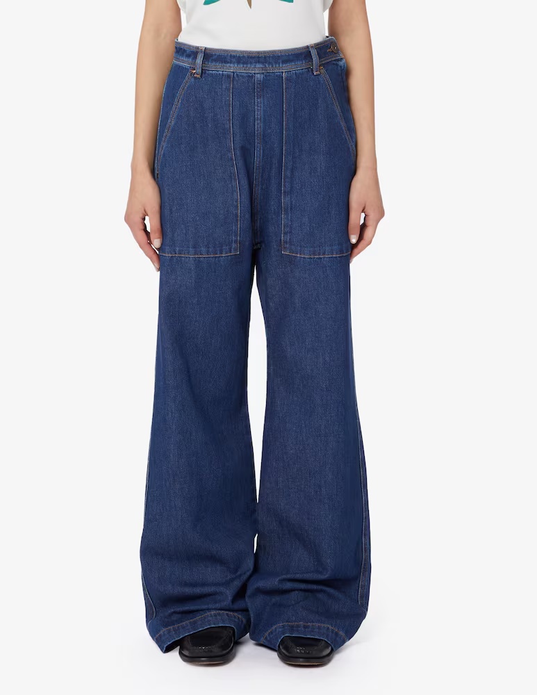 

Джинсовые брюки Weekend Max Mara, синий