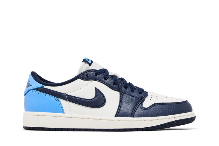 

Кроссовки Air Jordan 1 Retro Low OG 'Obsidian UNC', синий