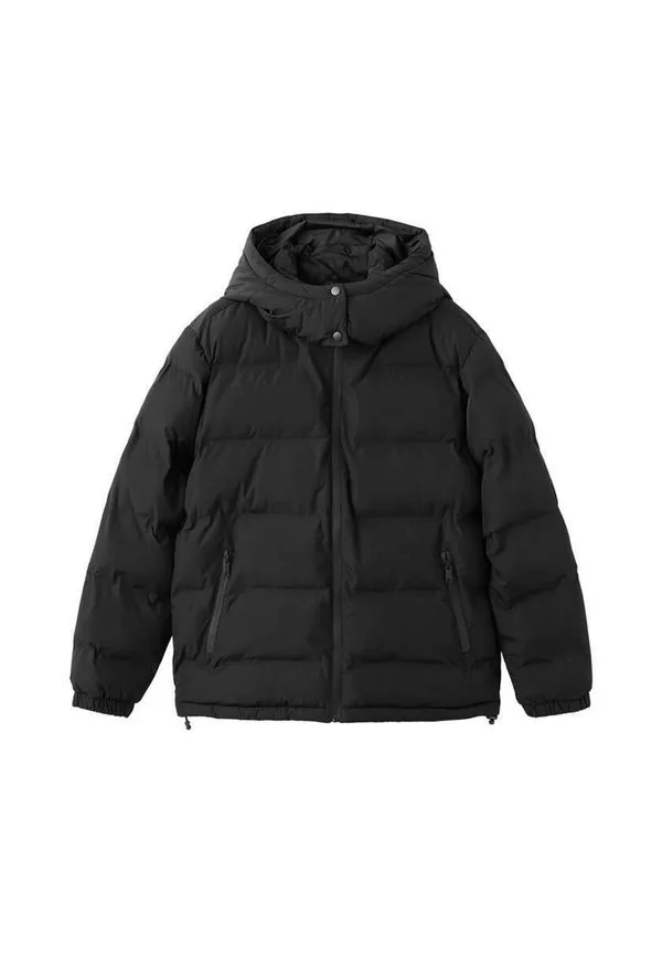 Зимняя куртка для подростков Mango Kids, Black — фото 4