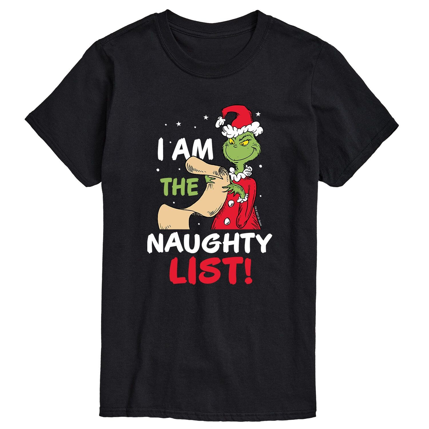 

Футболка Big & Tall I Am The Naughty List Licensed Character