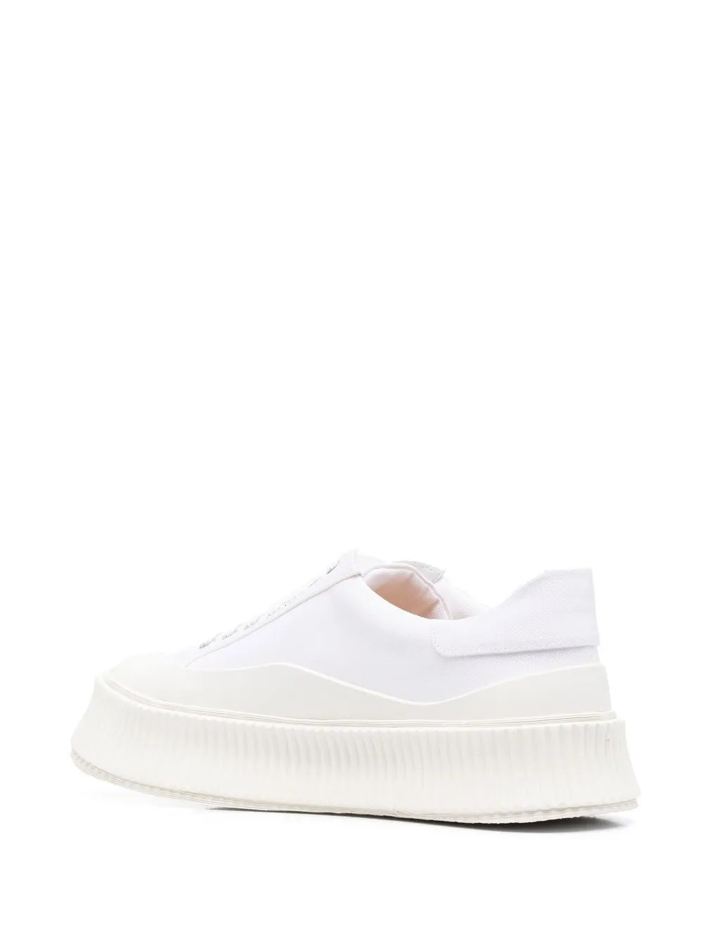 Кеды на утолщенной подошве JIL SANDER, белый — фото 3