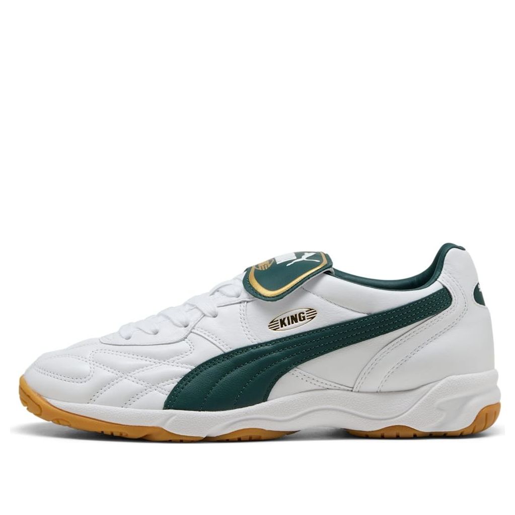 

Кроссовки Puma King Indoor 'White Green'