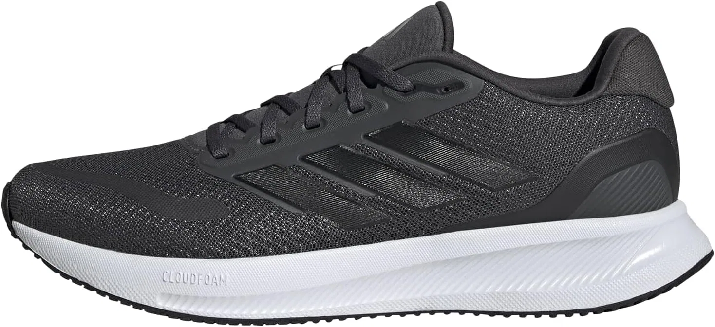 Мужские беговые кроссовки Adidas Runfalcon 5, Grey Six Core Black Cloud White