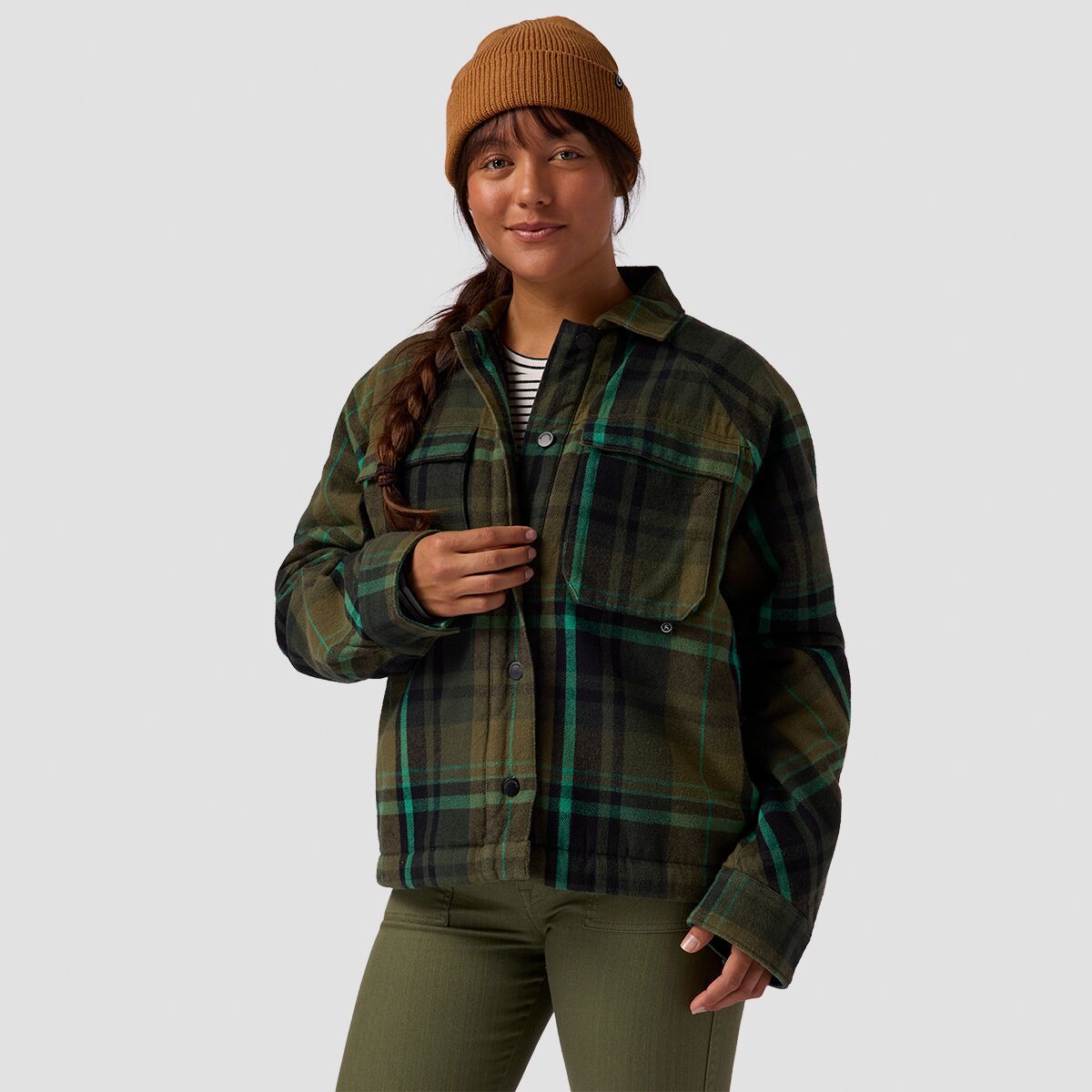 

Флисовая фланелевая куртка с подкладкой Backcountry, цвет kalamata plaid