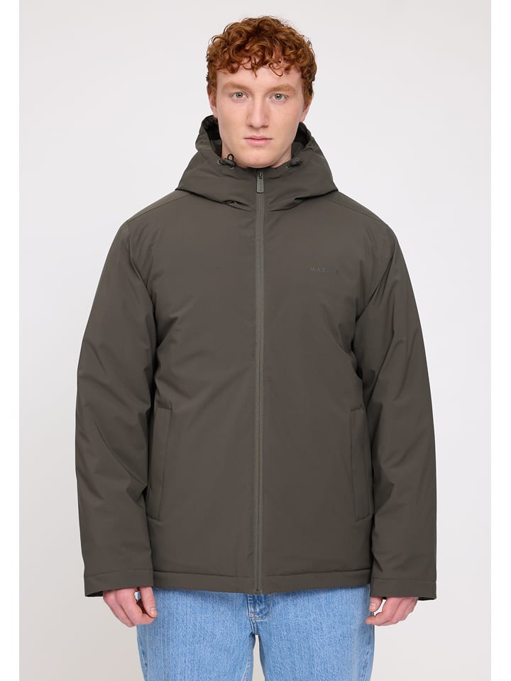 

Зимняя куртка серо-коричневого цвета MAZINE