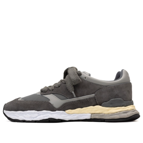 

Кроссовки george og sole mix material low-top sneaker Maison Mihara Yasuhiro, серый