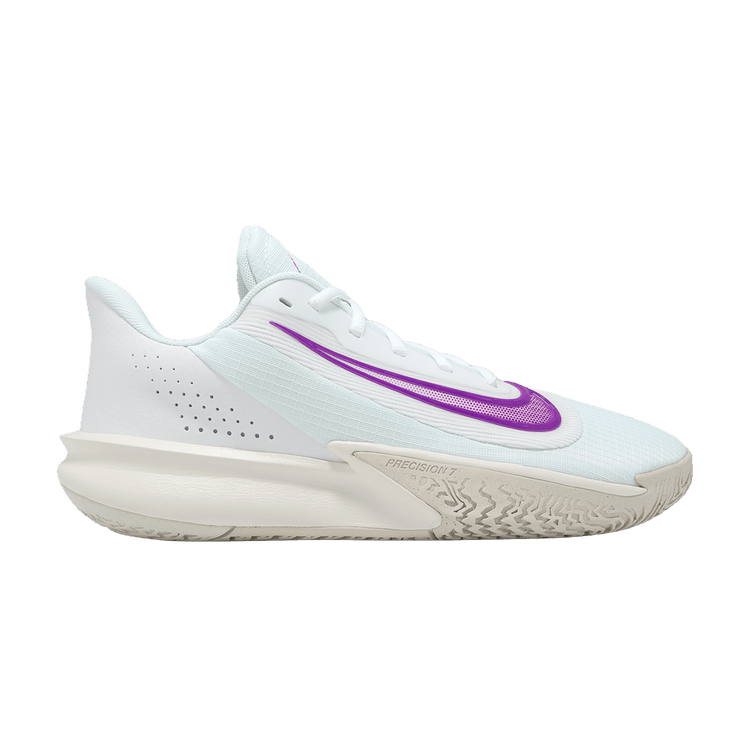 

Кроссовки Nike Precision 7 'White Vivid Purple', белый