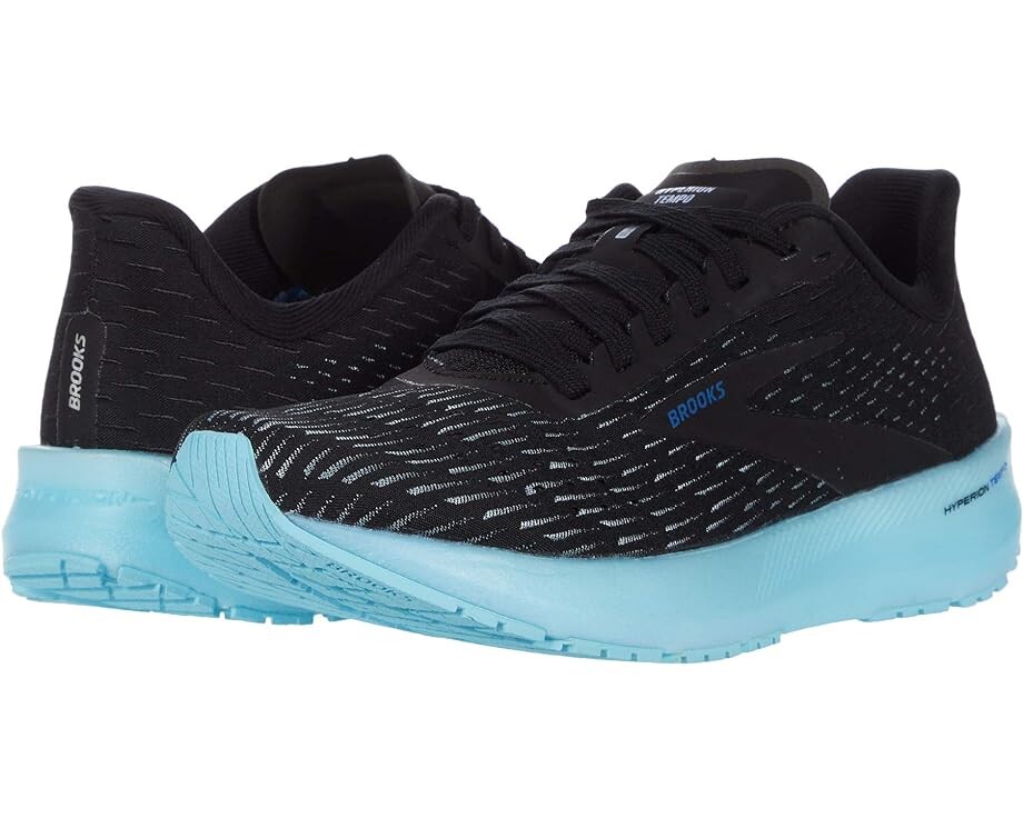

Кроссовки Brooks Hyperion Tempo, цвет Black/Iced Aqua/Blue