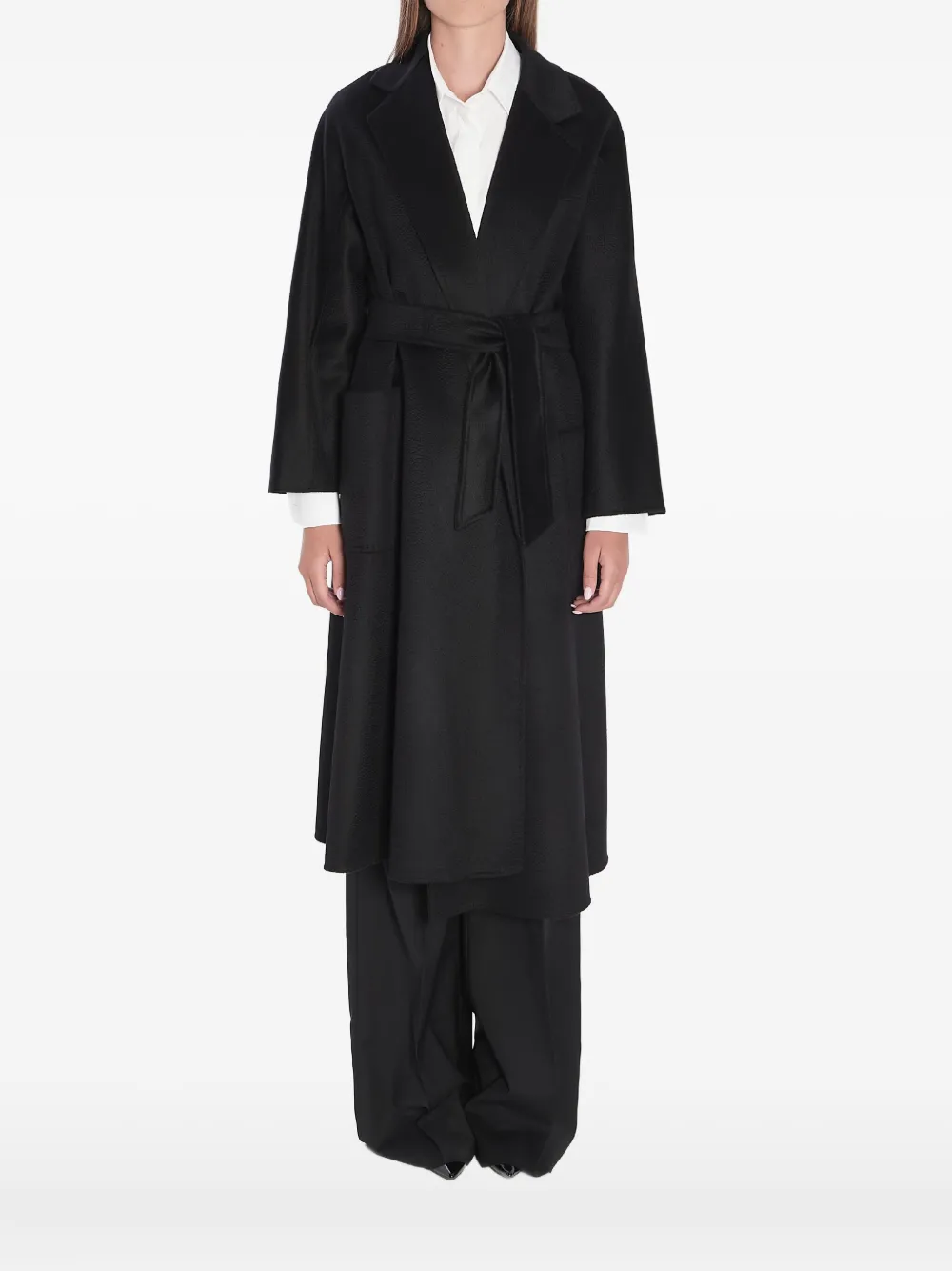 

Пальто Ludmilla с поясом MAX MARA, черный