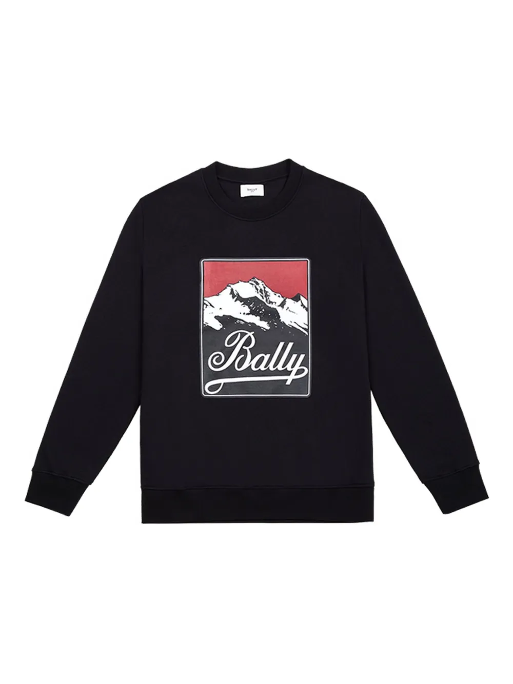 

Толстовка с графичным принтом Bally, черный