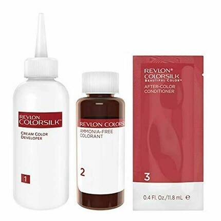 Перманентная краска для волос Colorsilk 80 Светло-пепельный блондин 200 мл, Revlon — фото 3