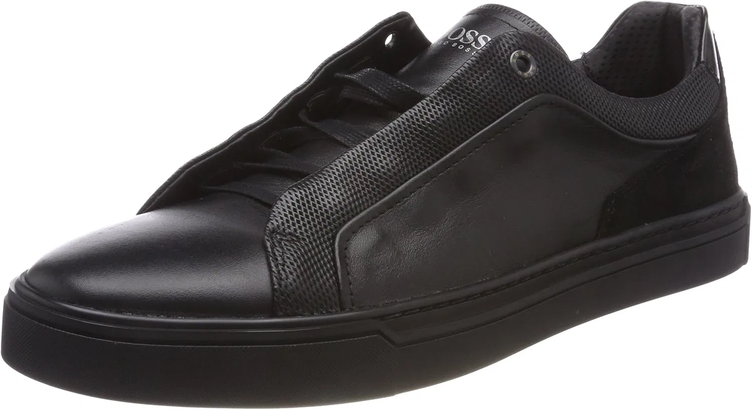 HUGO BOSS Мужские кроссовки Hologram_Tenn_mb, Black 001