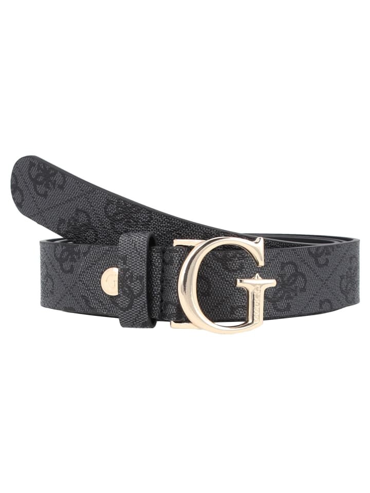 

Ремень Guess, цвет coal logo