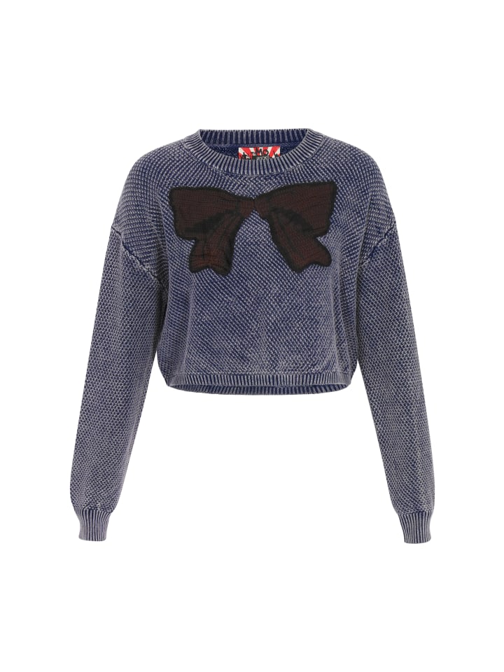 

Женский свитер темно-синего цвета myMo ROCKS