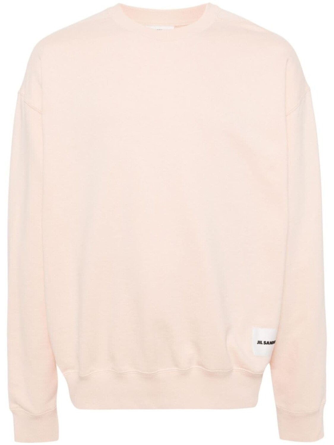 

Толстовка с логотипом Jil Sander, розовый