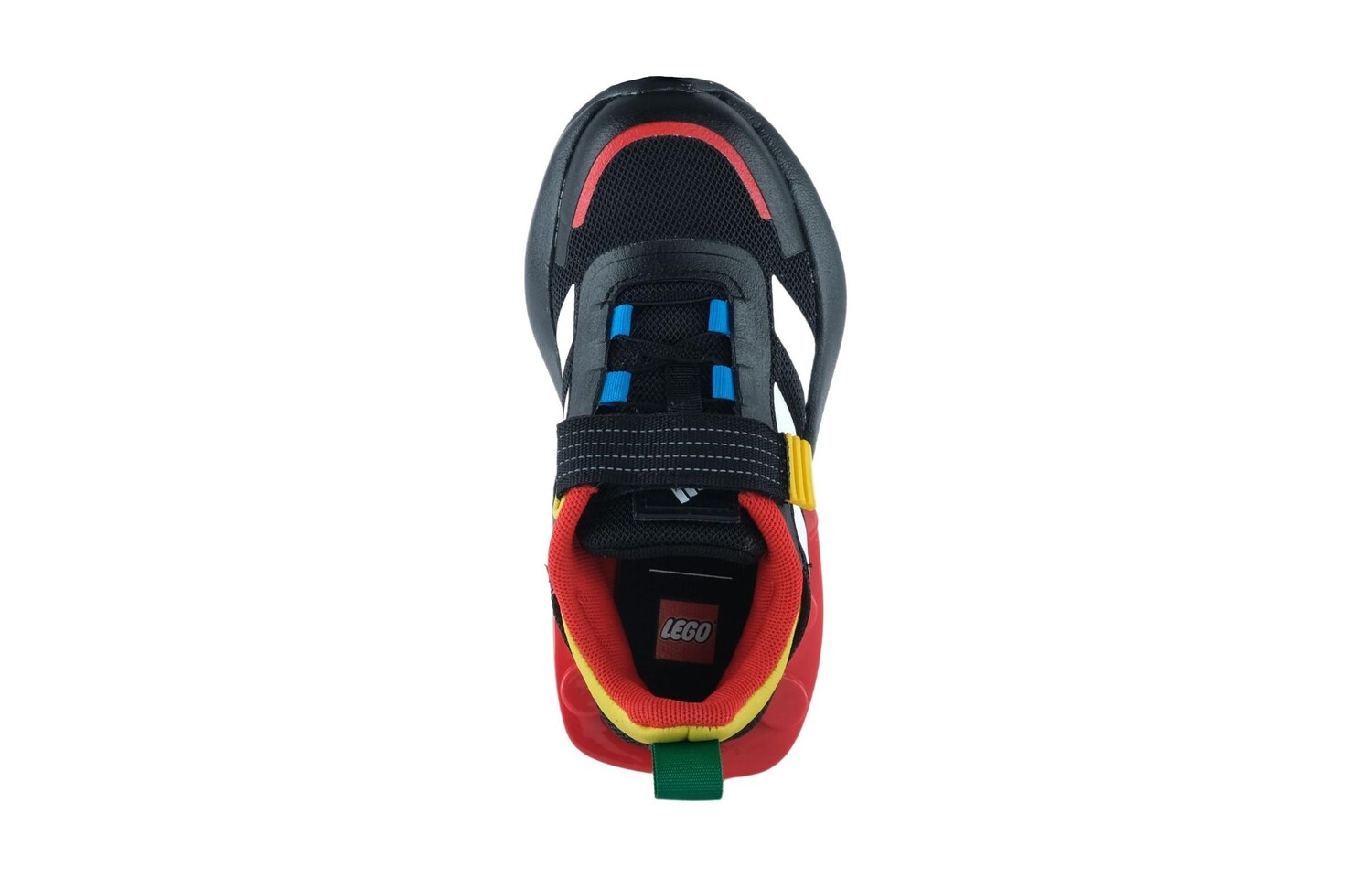 Кроссовки adidas Tech RNR LEGO Core Black Cloud White Red GS — фото 4