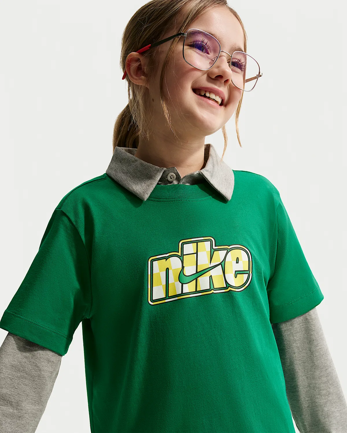 Детская футболка Nike Sportswear, Malachite — фото 3