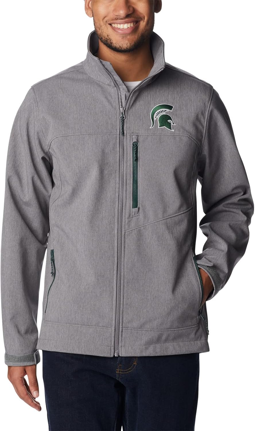 

Columbia Men's Collegiate Ascender Ii Softshell, Ms - City Grey