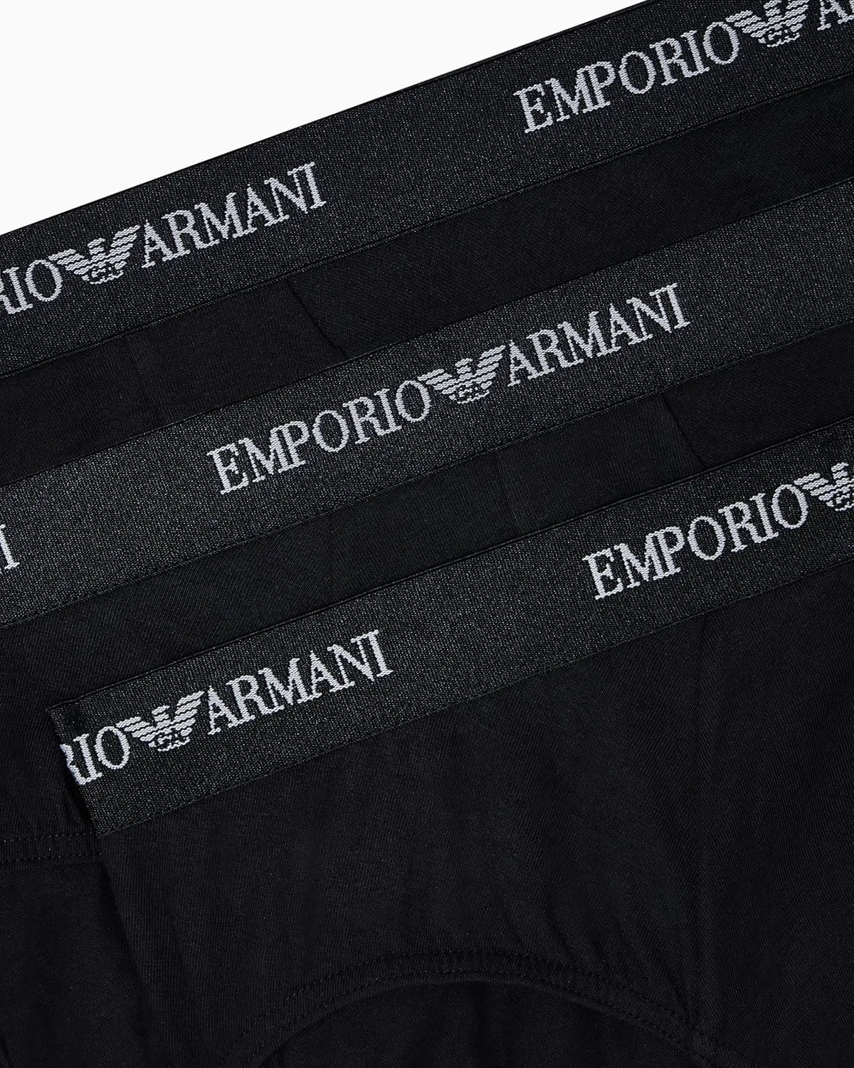 Боксеры хлопковые Emporio Armani, черный — фото 3