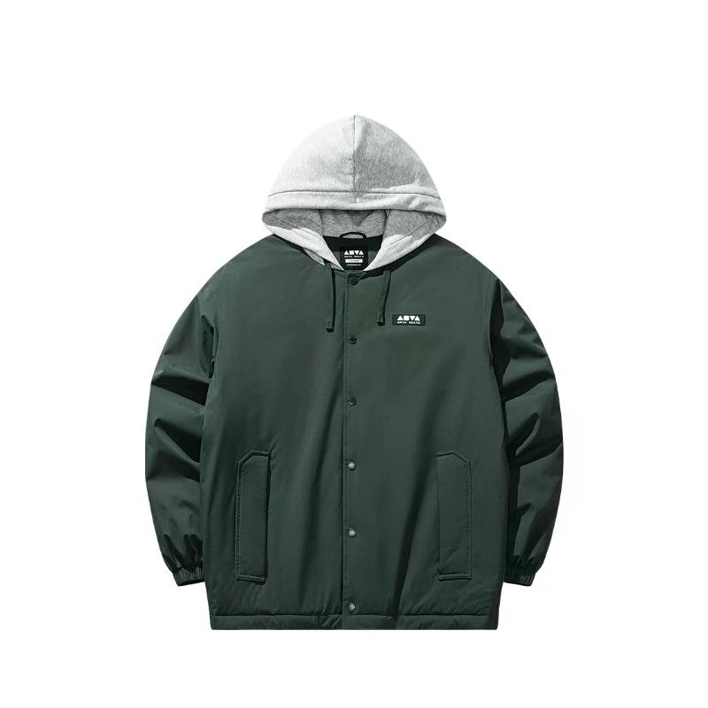 

Пуховик унисекс из коллекции Life ANTA, зеленый