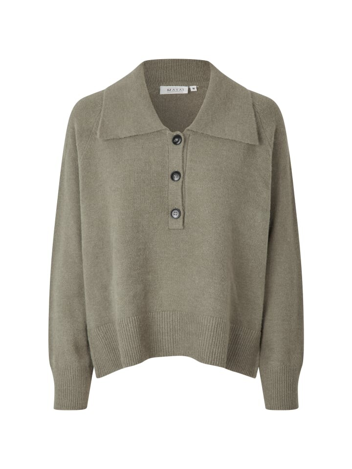 

Пуловер MASAI Langarm-Strickpullover MaFaye, цвет Vetiver