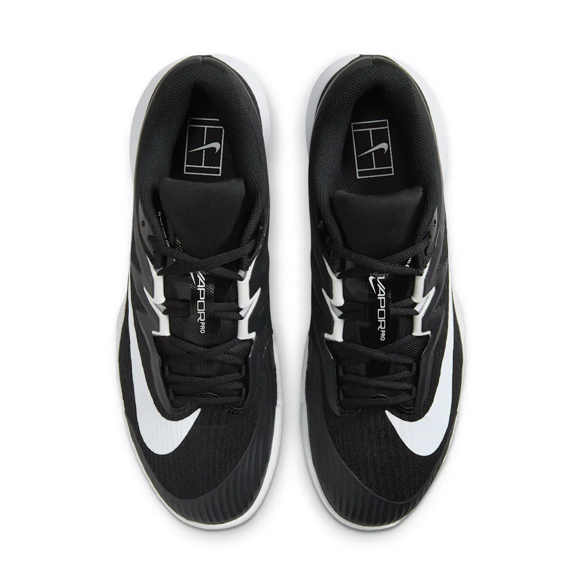 Мужские теннисные кроссовки Vapor Pro 3 для жесткого покрытия корта Nike, черный — фото 4
