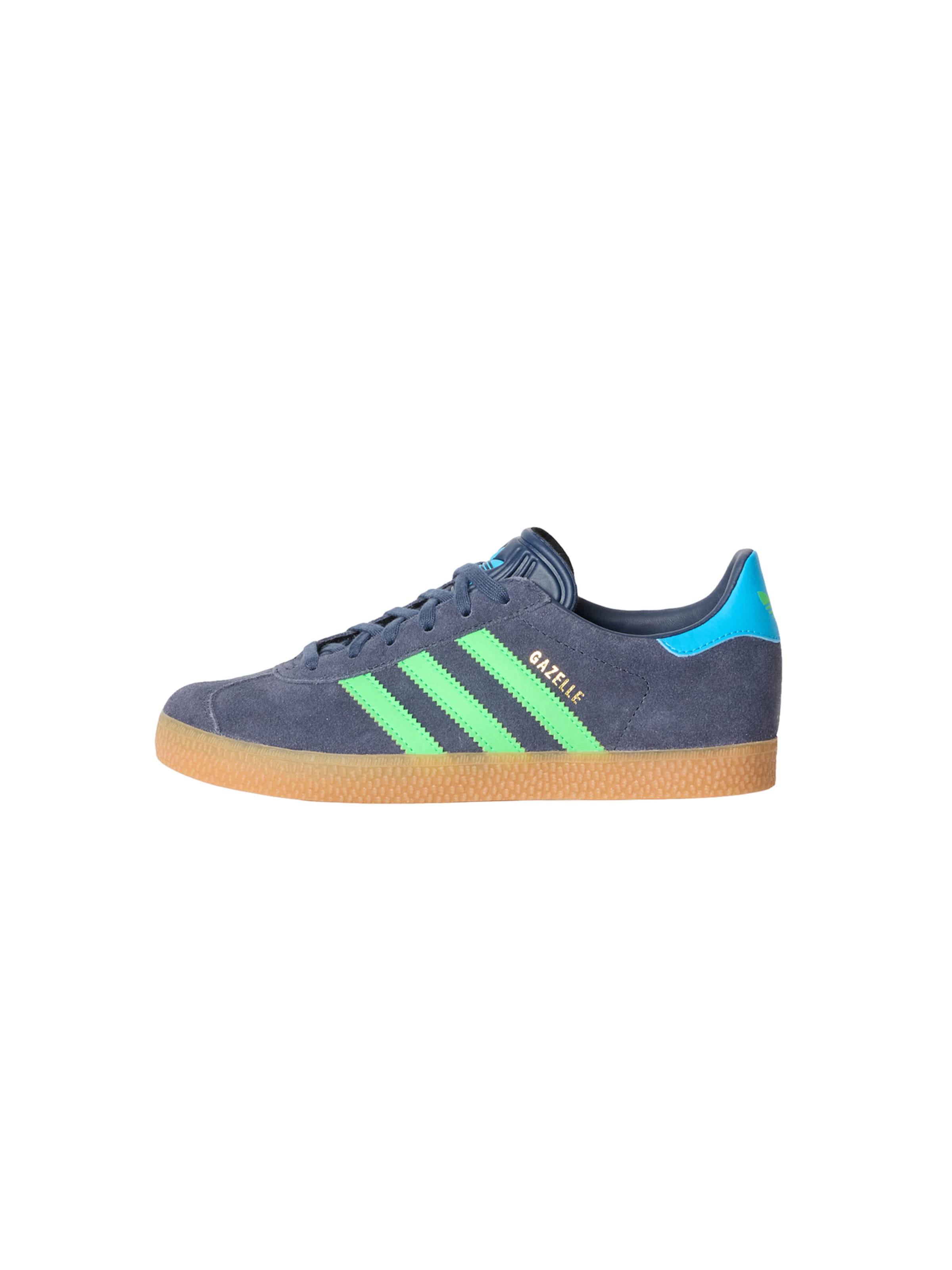 

Adidas Originals Кроссовки 'GAZELLE' в цвете Marine Blue, Neon Blue
